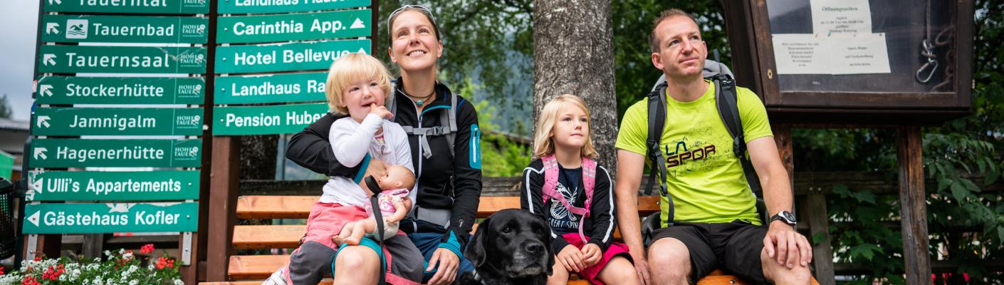 Familienglück im Nationalpark Hohe Tauern