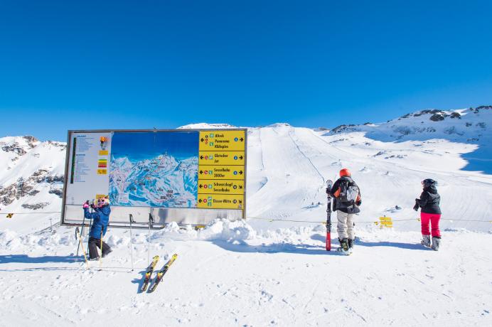 Skifahren am Mölltaler Gletscher